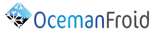 Logo entreprise OcemanFroid, technicien officiel Bravo France