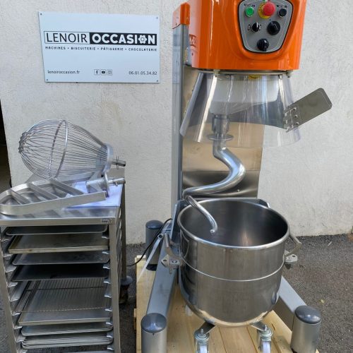 Batteur mélangeur Starmix 80L 2020 d'occasion – Équipement professionnel pour boulangeries et pâtisseries, capacité de 80 litres.