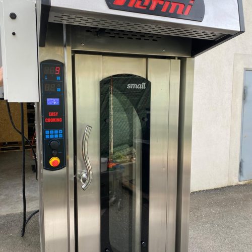 Four rotatif 400x600 Fiorini Small EL 2019, idéal pour une cuisson uniforme en boulangerie et pâtisserie